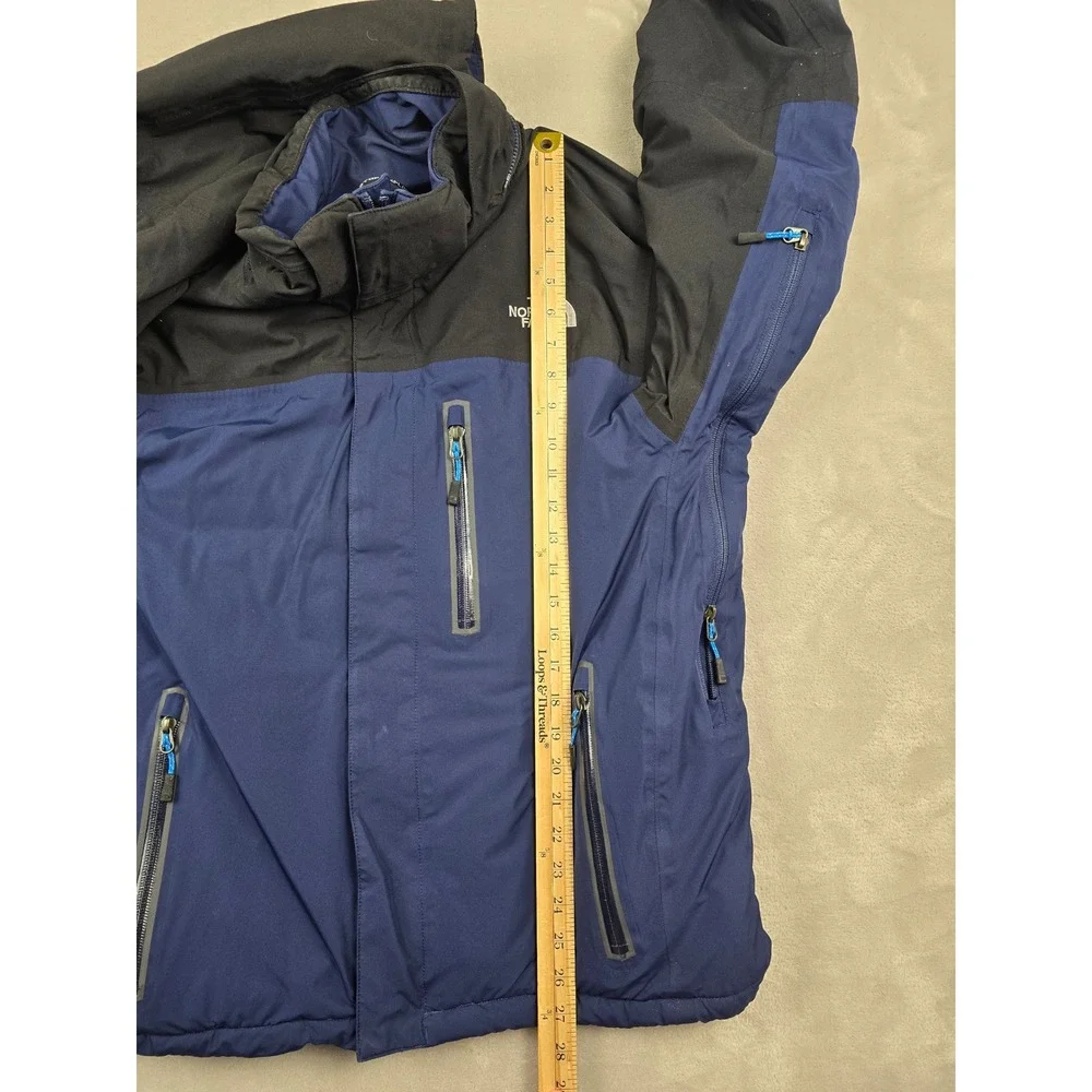The North Face Summit Series‎ Jacket Mens M Blue Black HyVent Alpha Coat *Read
